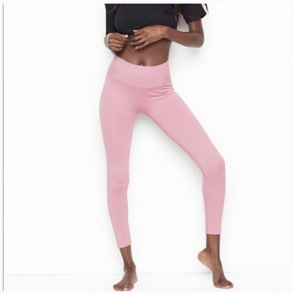 🧡 Victoria's Secret Ribbed 7/8 Seamless, Wicking Tights - Picture 5 of 5